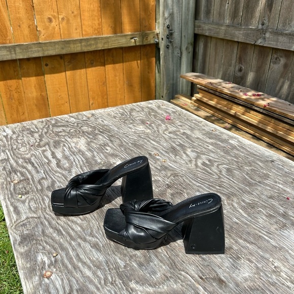 - Circus NY by Sam Edelman chunk platforms size 6.5‎ black Marianna main image 3